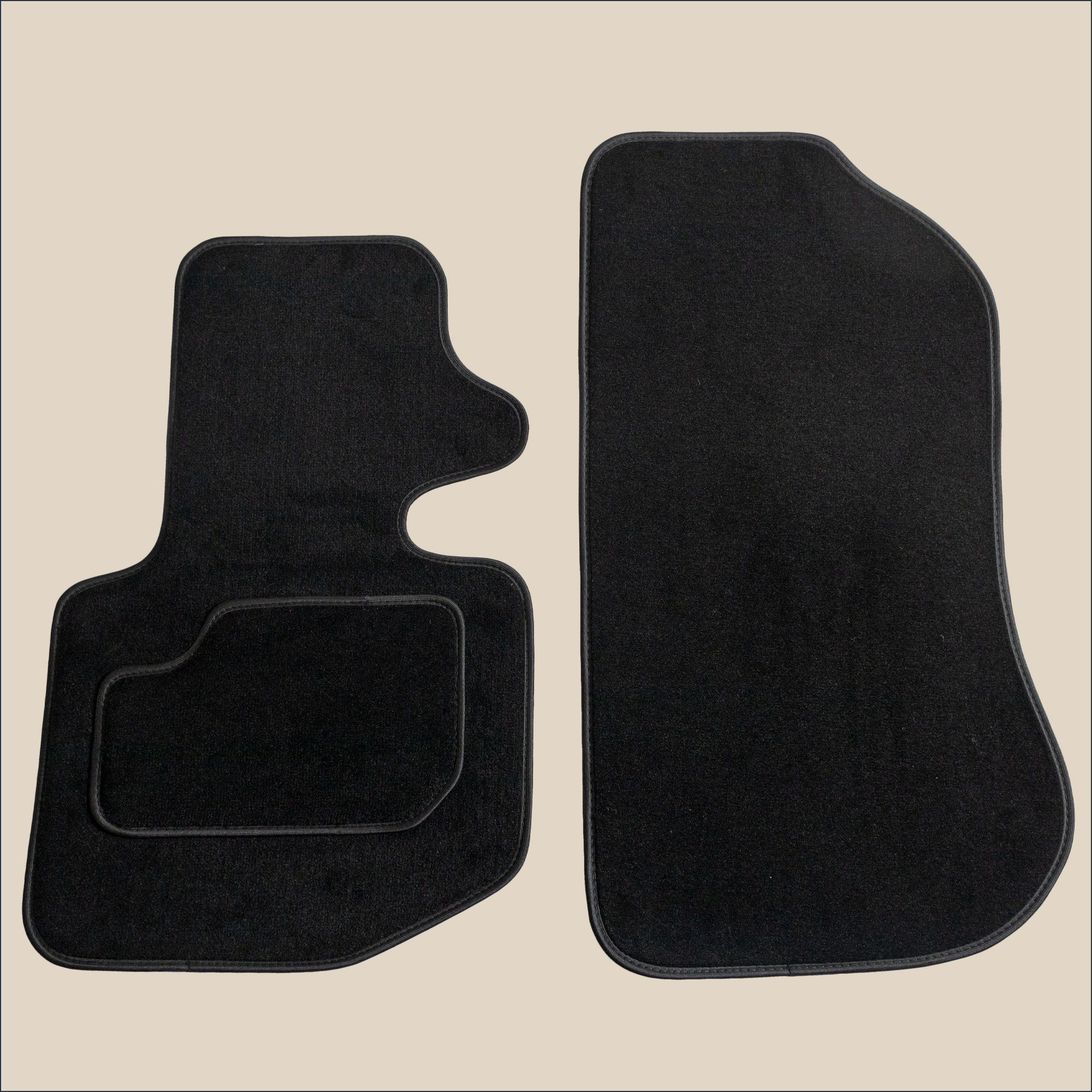 tapis avant noir bmw serie 3 e36