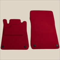 tapis avant rouge chrysler crossfire