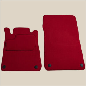 tapis avant rouge chrysler crossfire