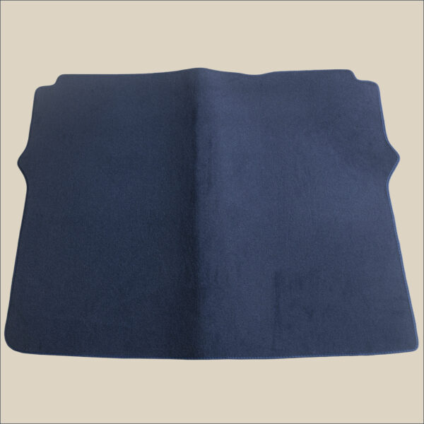 tapis de coffre bleu marine mercedes w123 berline