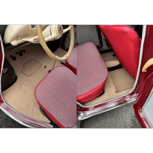 tapis beige renault 4cv