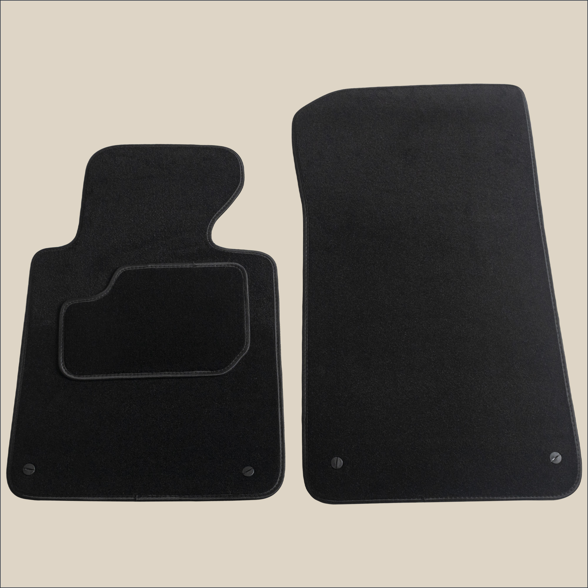 tapis de sol avant noir bmw serie 3 e46 coupe