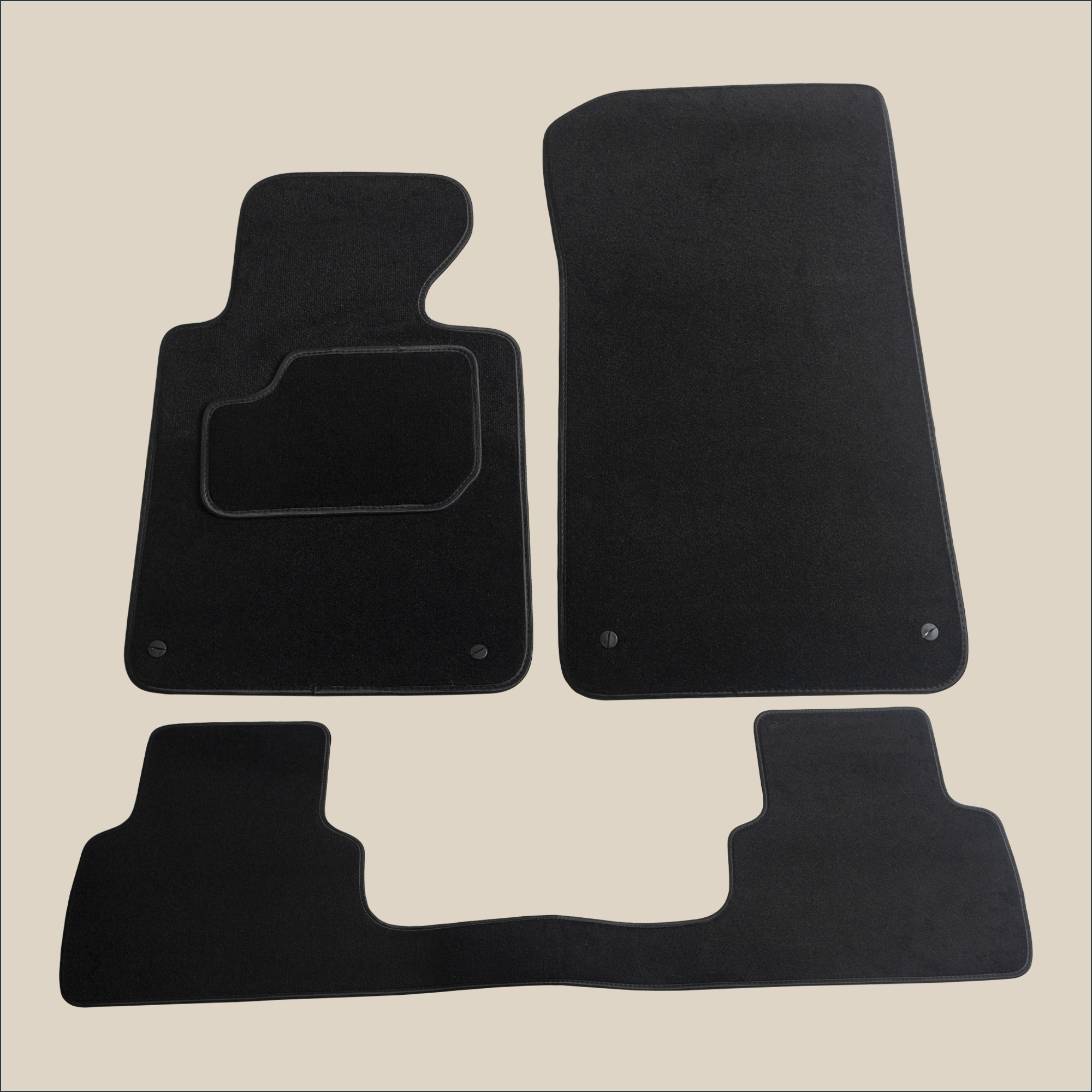tapis de sol noir bmw serie 3 46 coupe