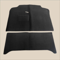 tapis surpiqure rouge panhard pl17