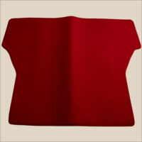 tapis de coffre rouge renault pour 25