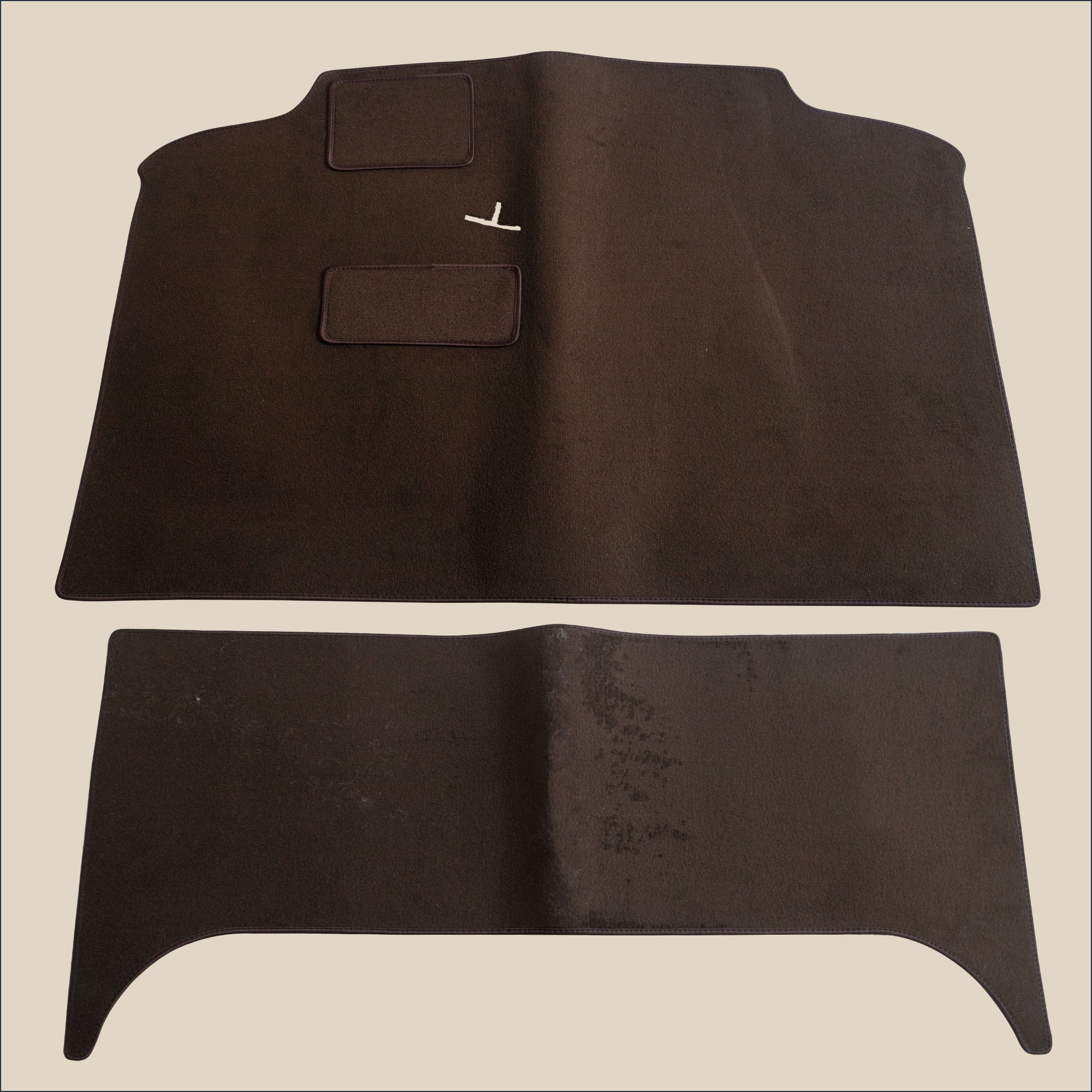 tapis marron panhard dyna z pl17