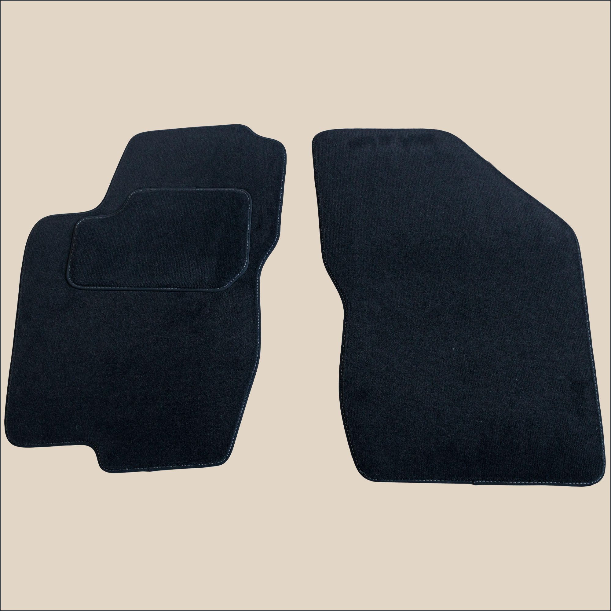 tapis avant surpiqure gris alfa romeo 156 sportwagon