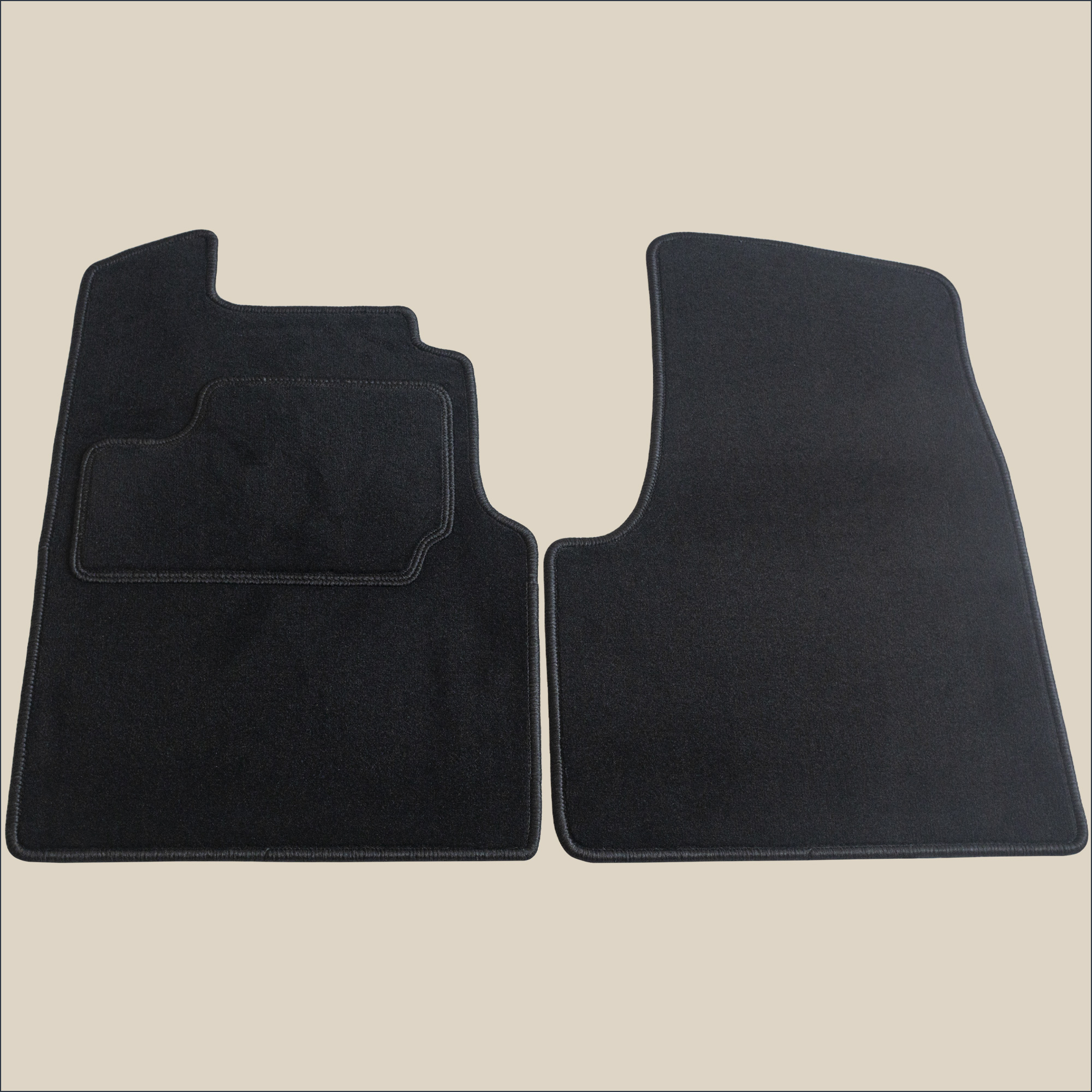 tapis de sol avant noir renault 5