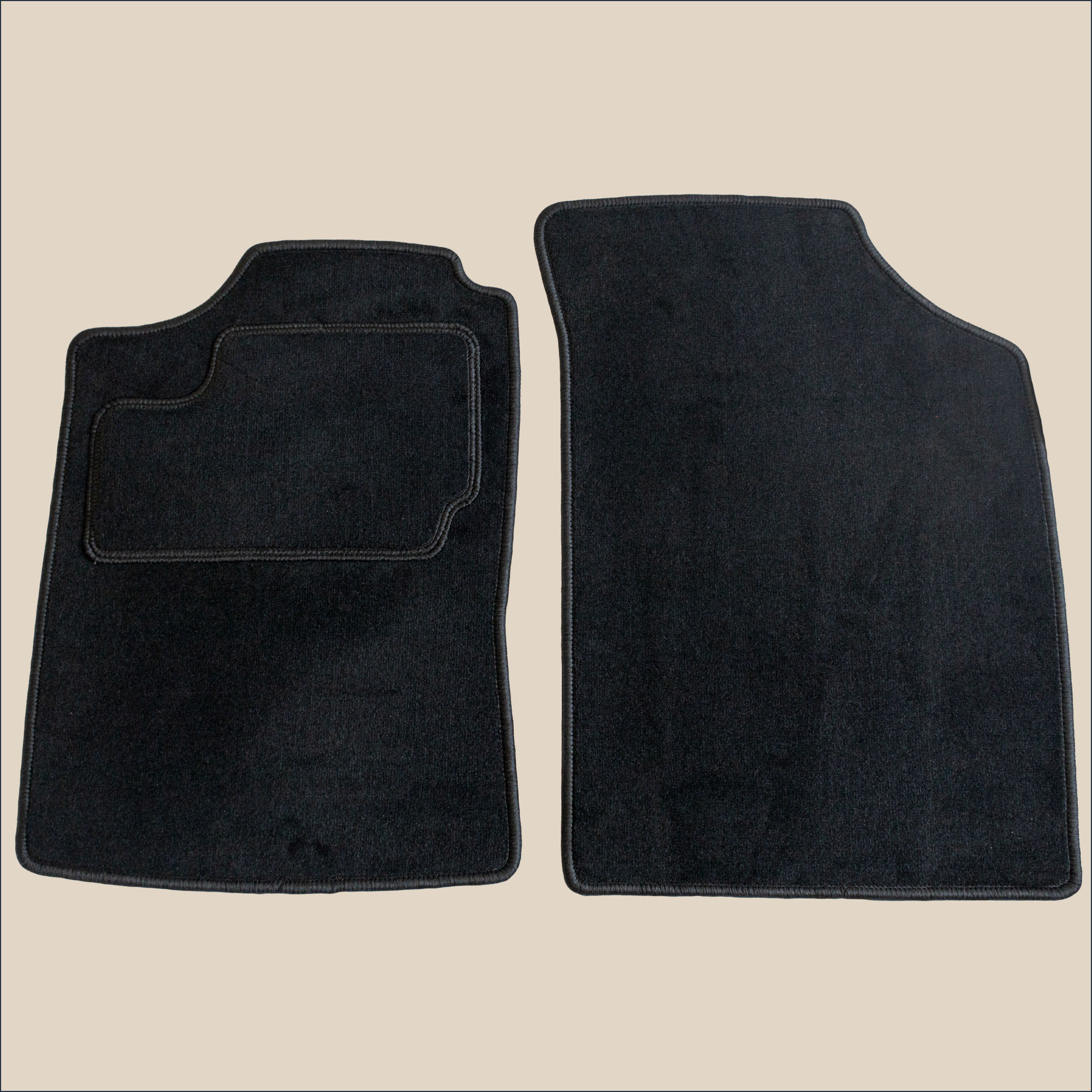 tapis avant noir renault super 5 5 portes gamme access