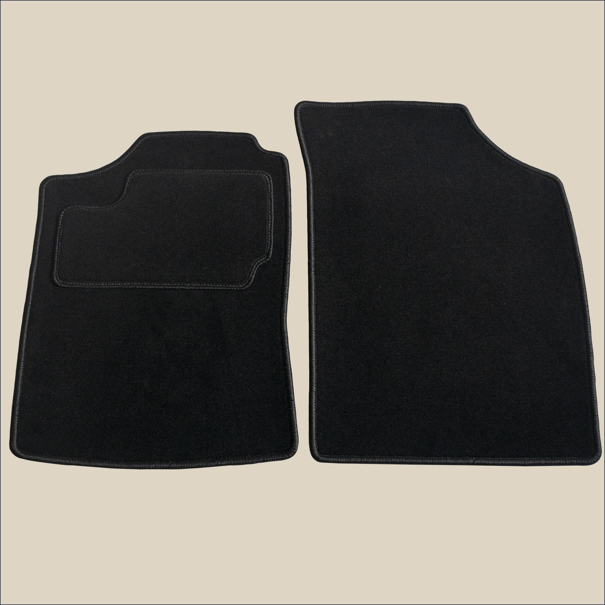 tapis de sol avant noir renault super 5 3 portes