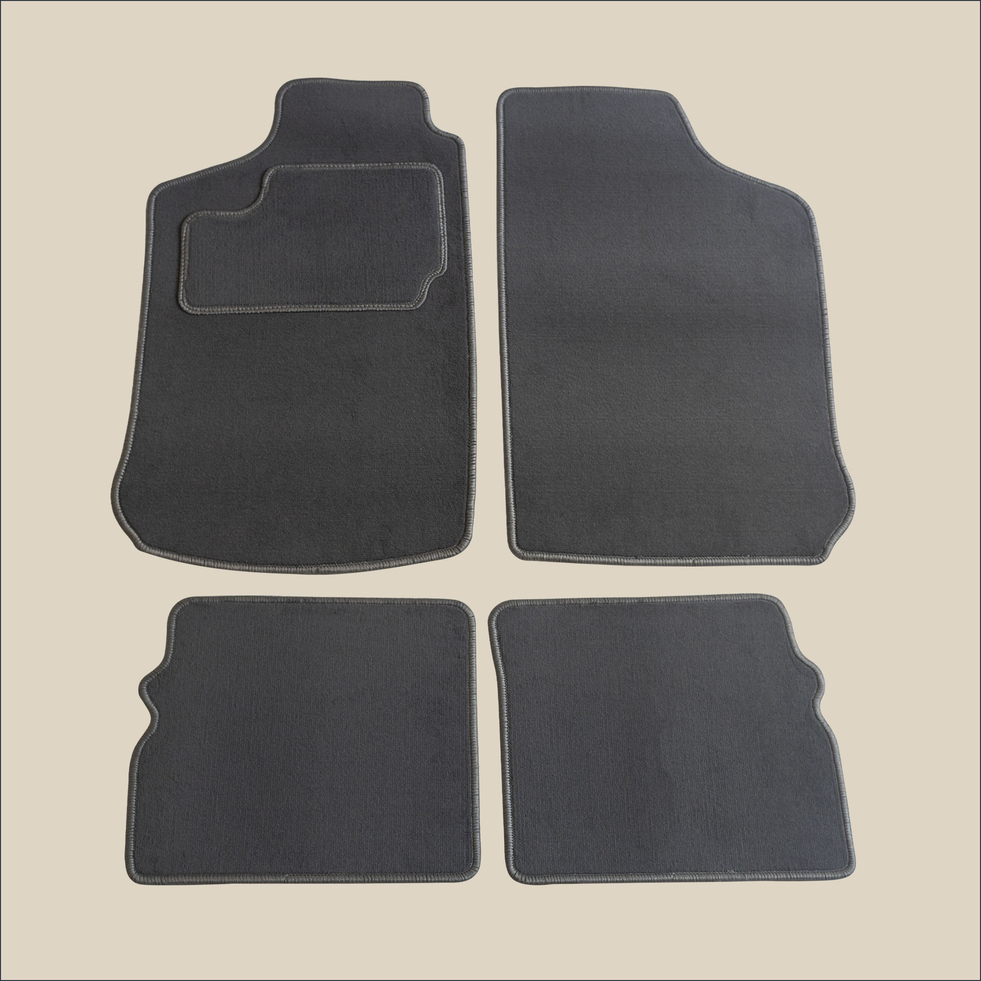 tapis de sol gris peugeot 106