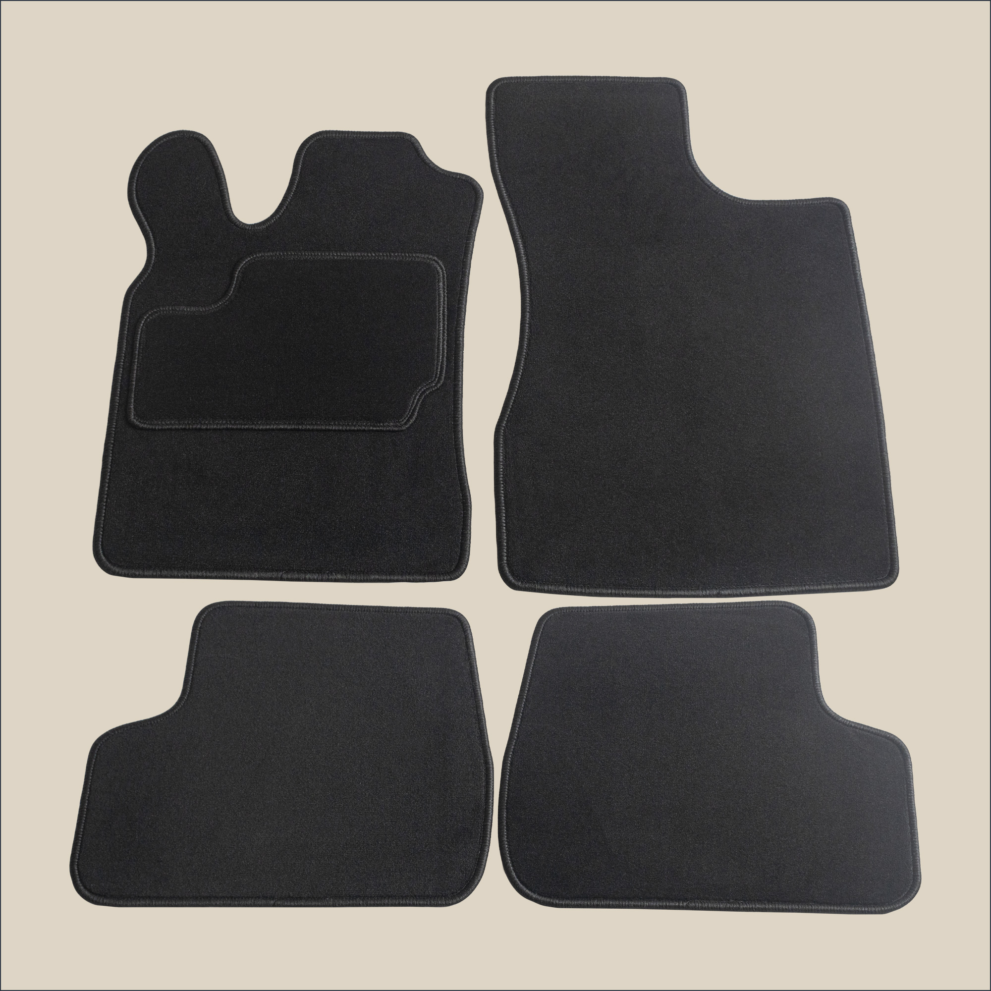tapis de sol noir renault twingo 1