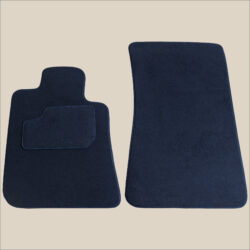 tapis avant bleu marine bmw serie 3 e30 coupe