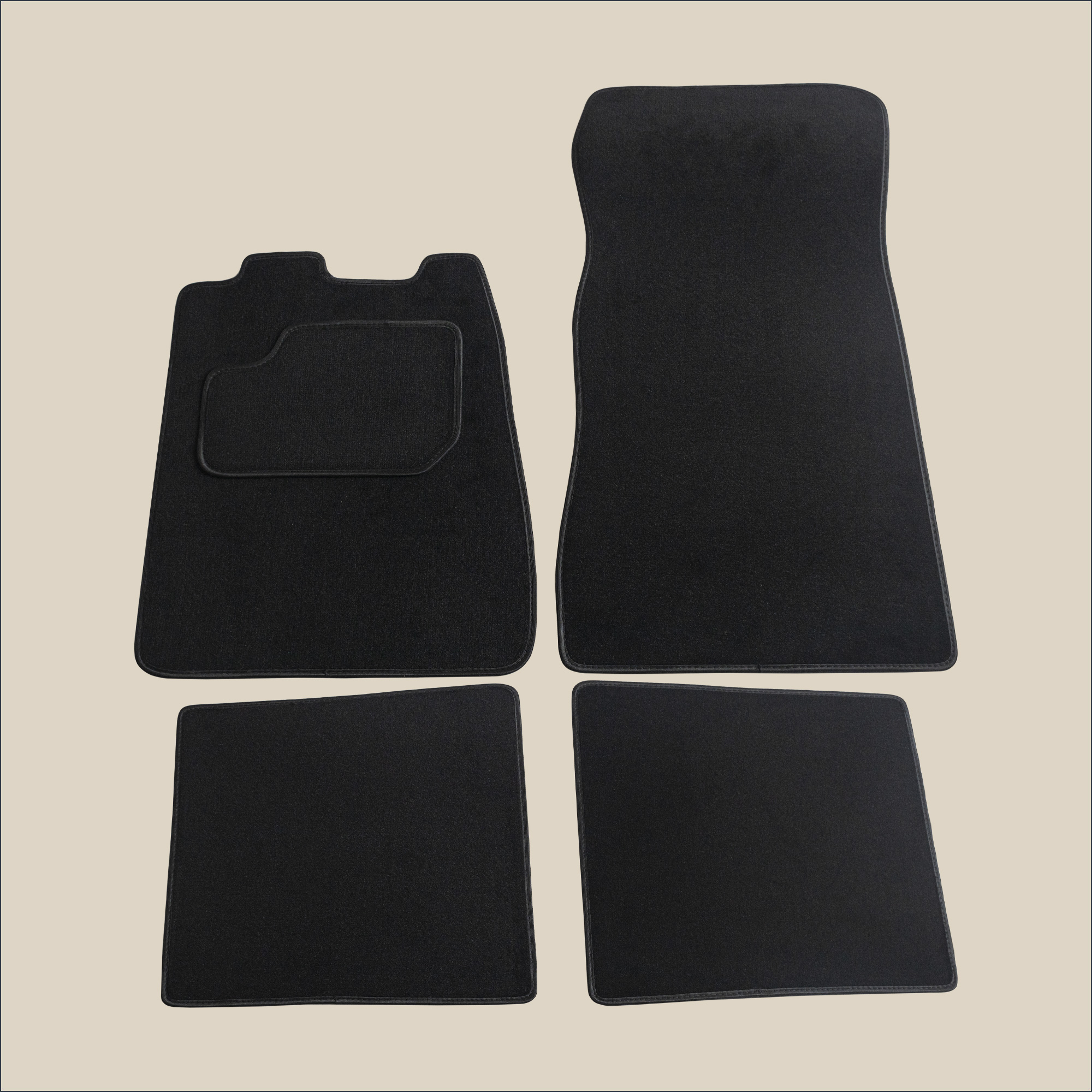 tapis de sol noir citroen sm