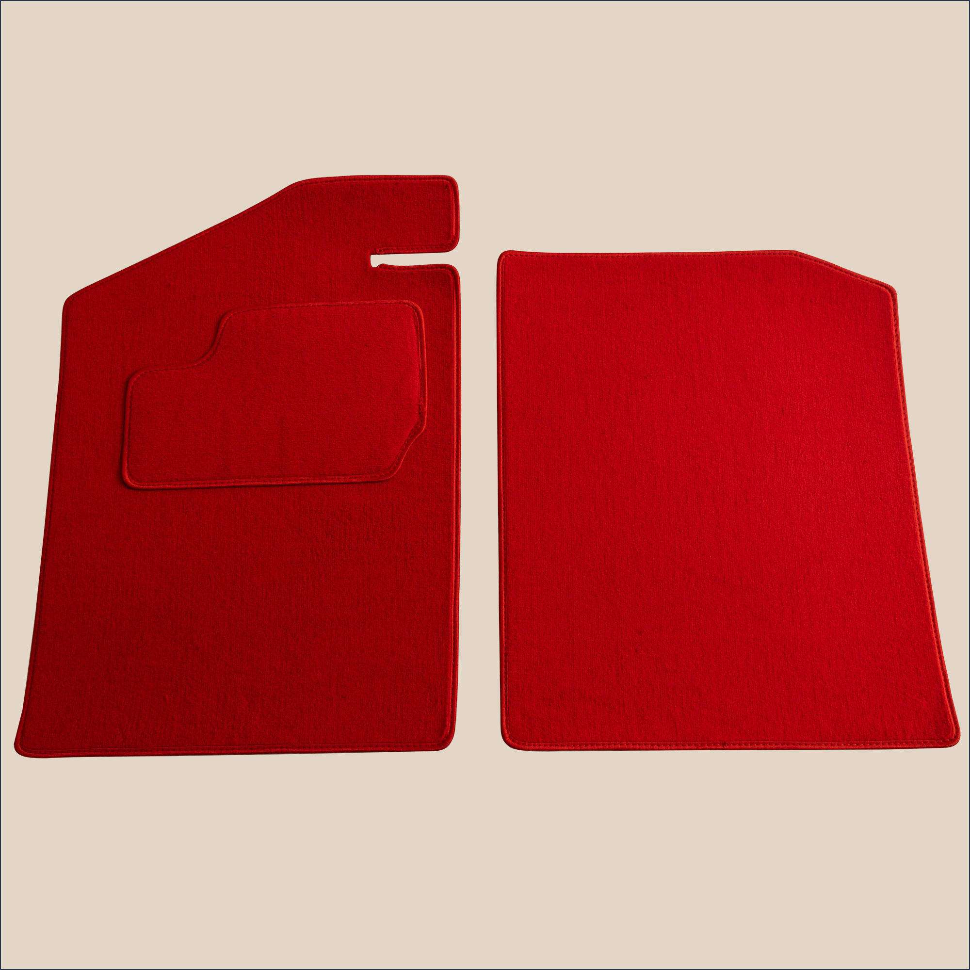 tapis avant rouge venturi 260 coupe
