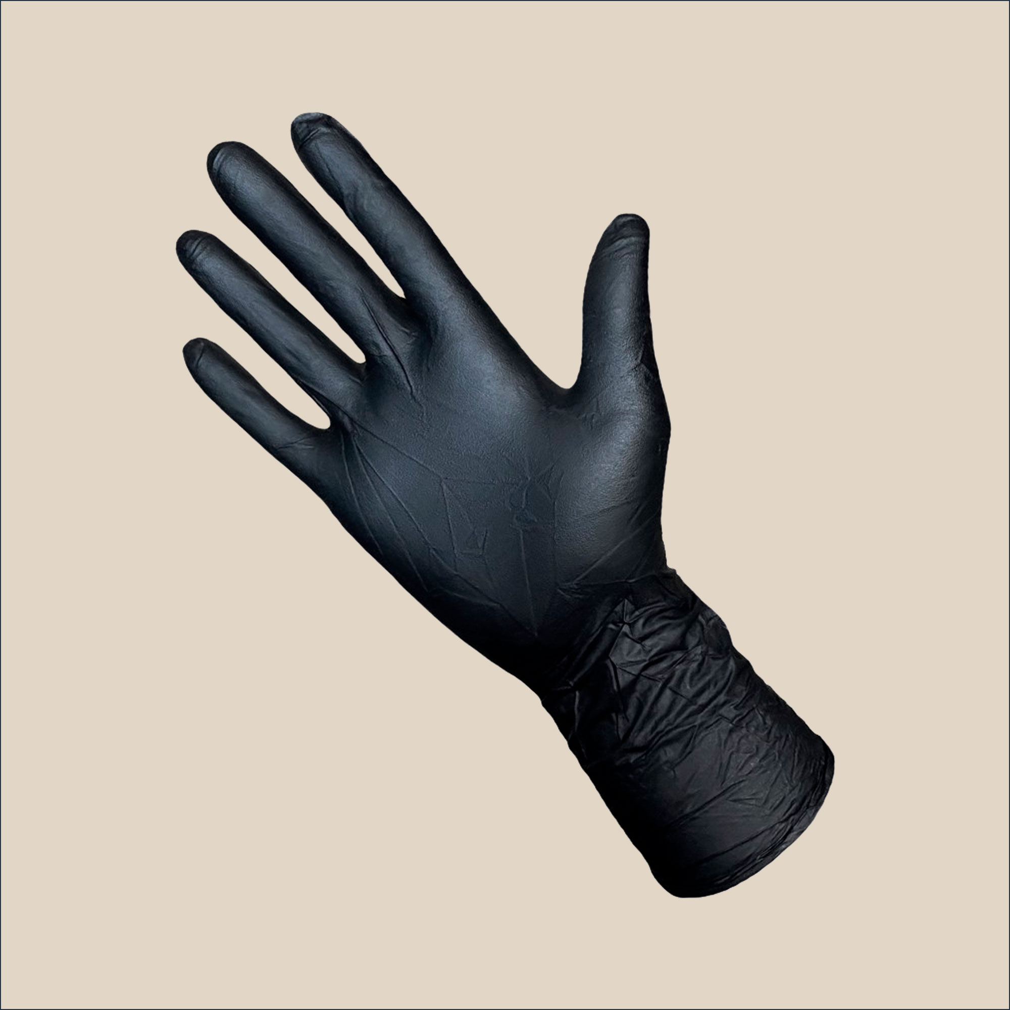 gants nitrile noir pour garagiste