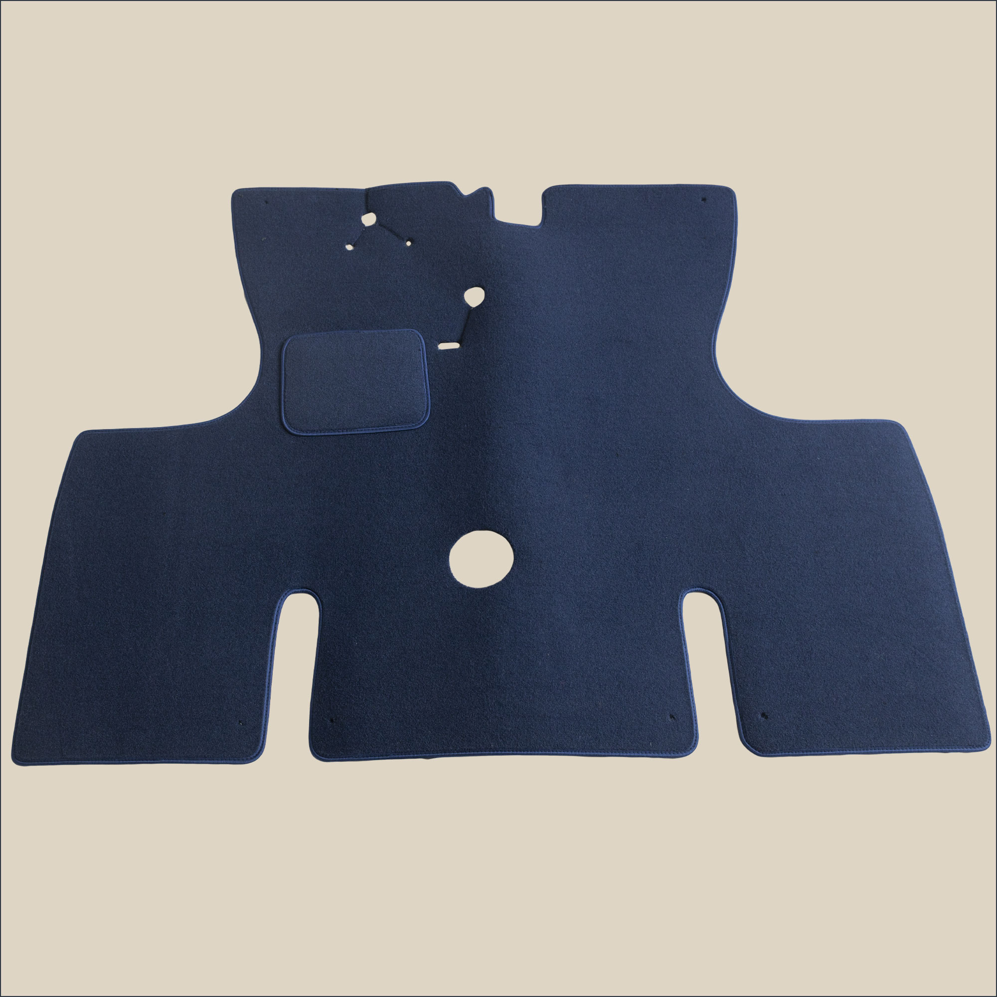 tapis avant bleu marine renault caravelle 1100