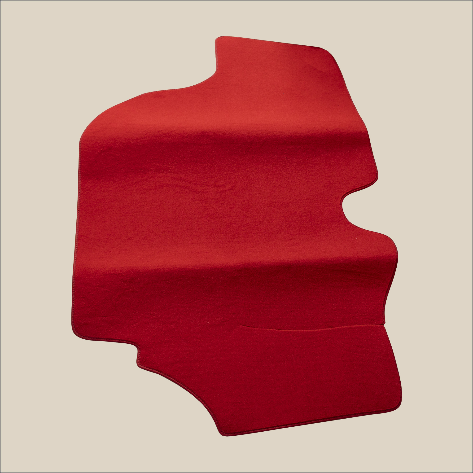 tapis de coffre rouge chevrolet camaro