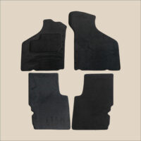 tapis surpiqure rouge Austin mini cooper 1.3i