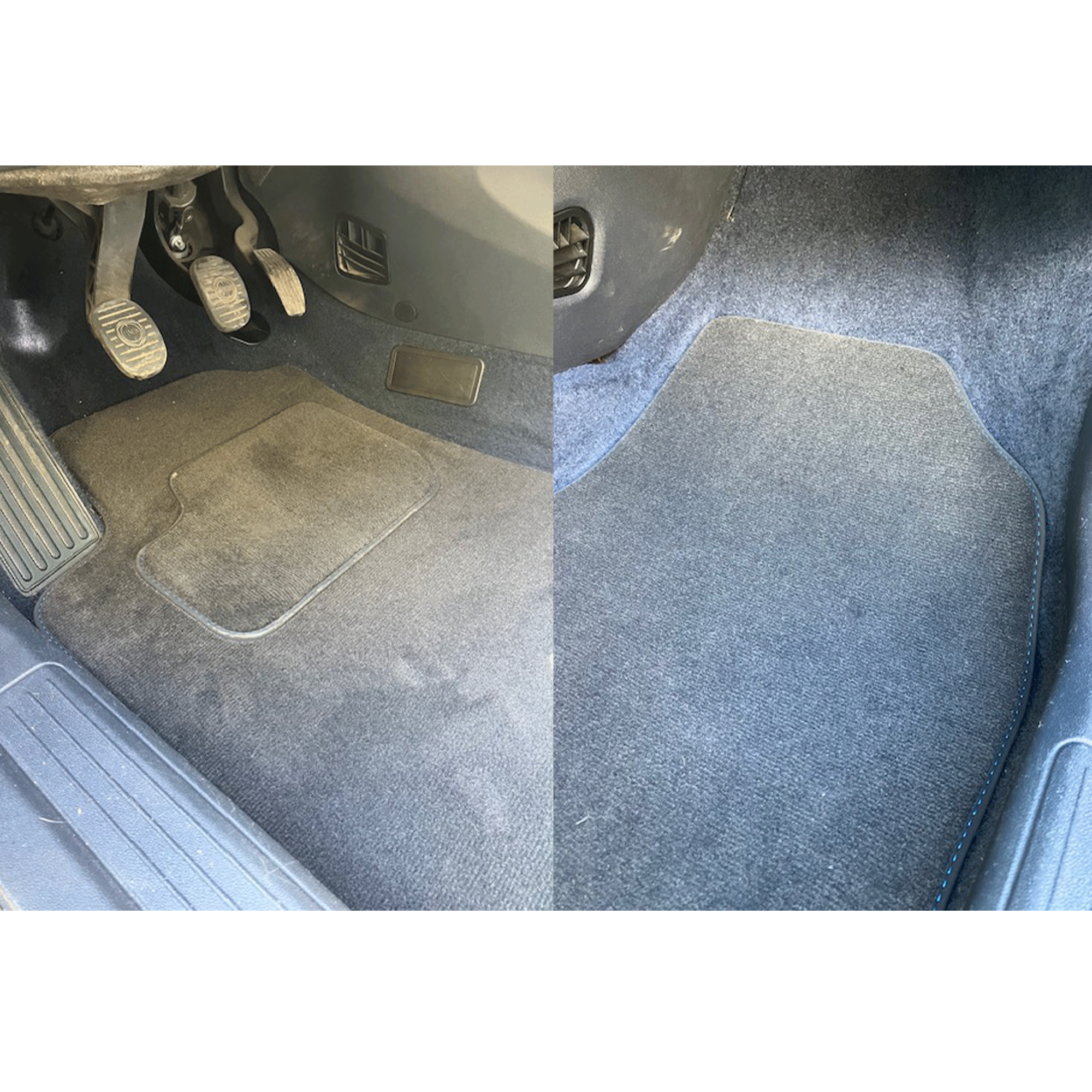 tapis surpiqure bleu avant lancia delta