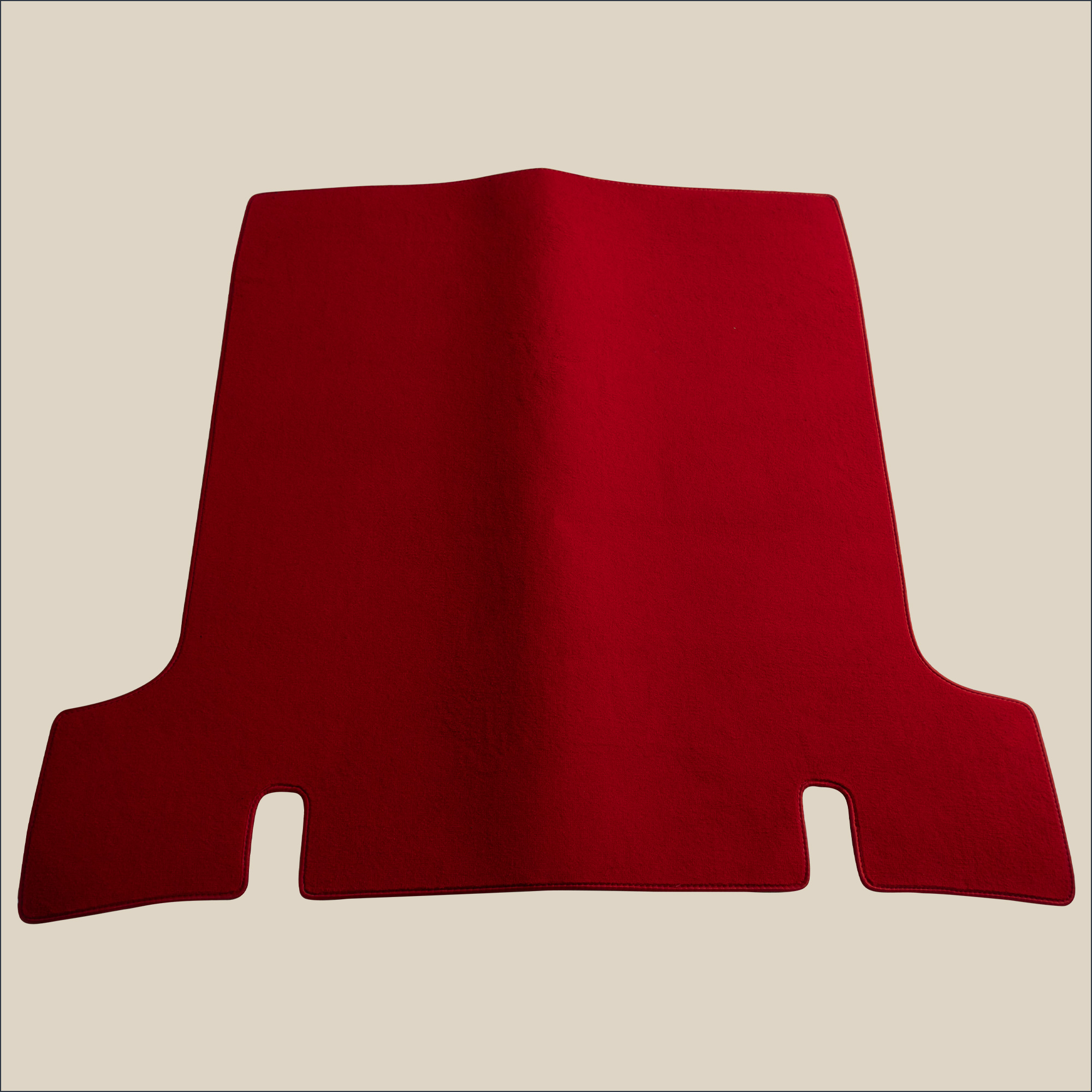 tapis de coffre rouge renault 4