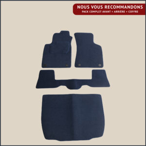 jeu de tapis bleu marine audi tt 8n