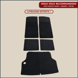 jeu de tapis complet pour peugeot 504 cabriolet