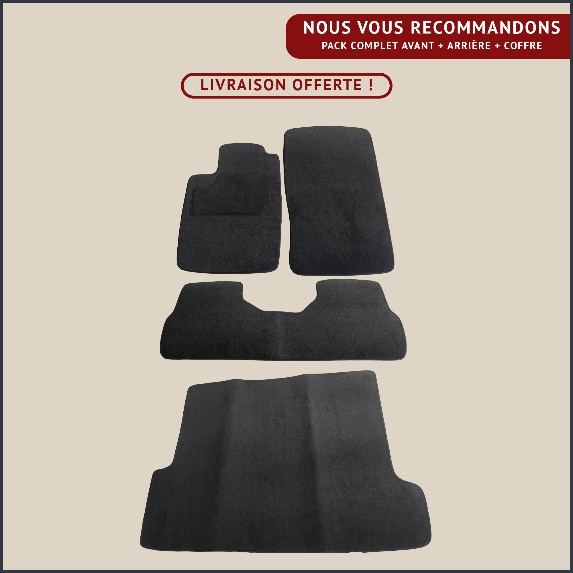 jeu de tapis peugeot 405