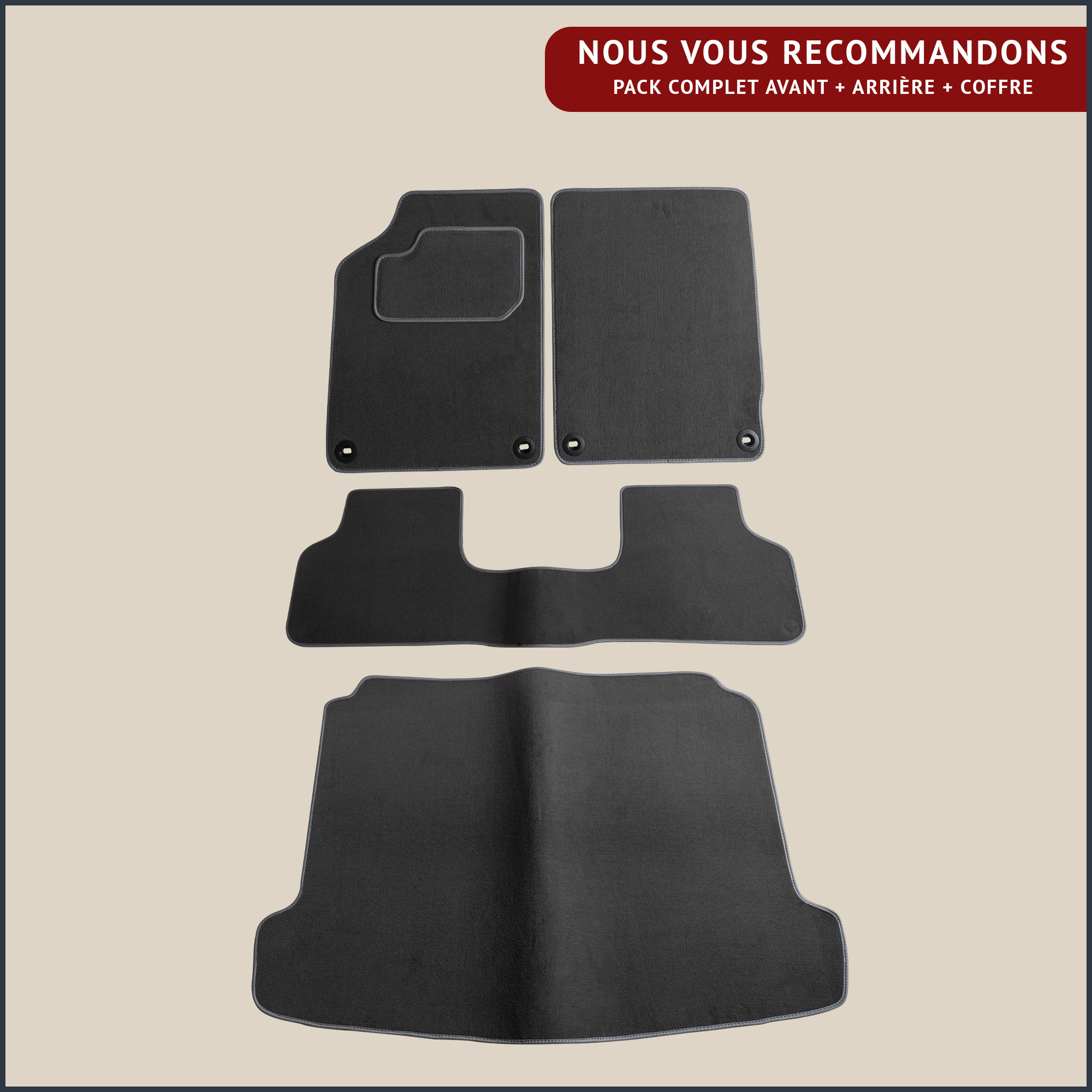 jeu de tapis pour citroen xantia berline