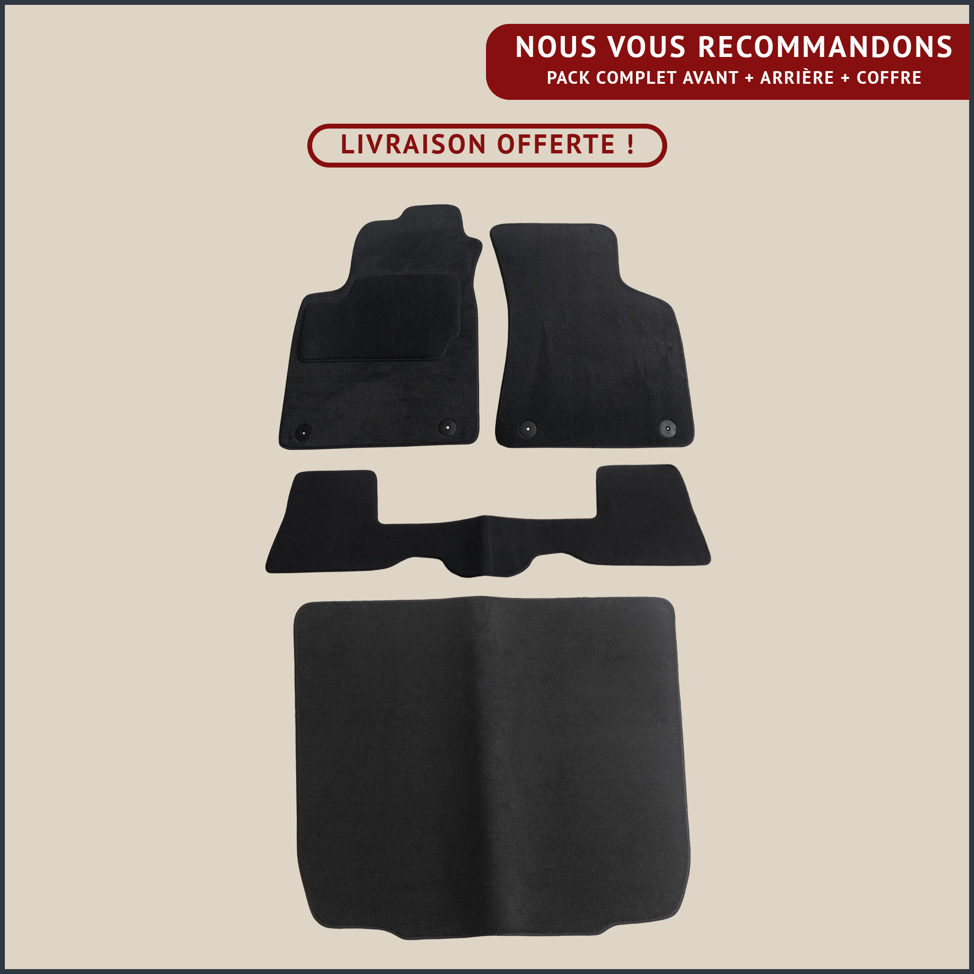 jeu de tapis complet audi tt roadster