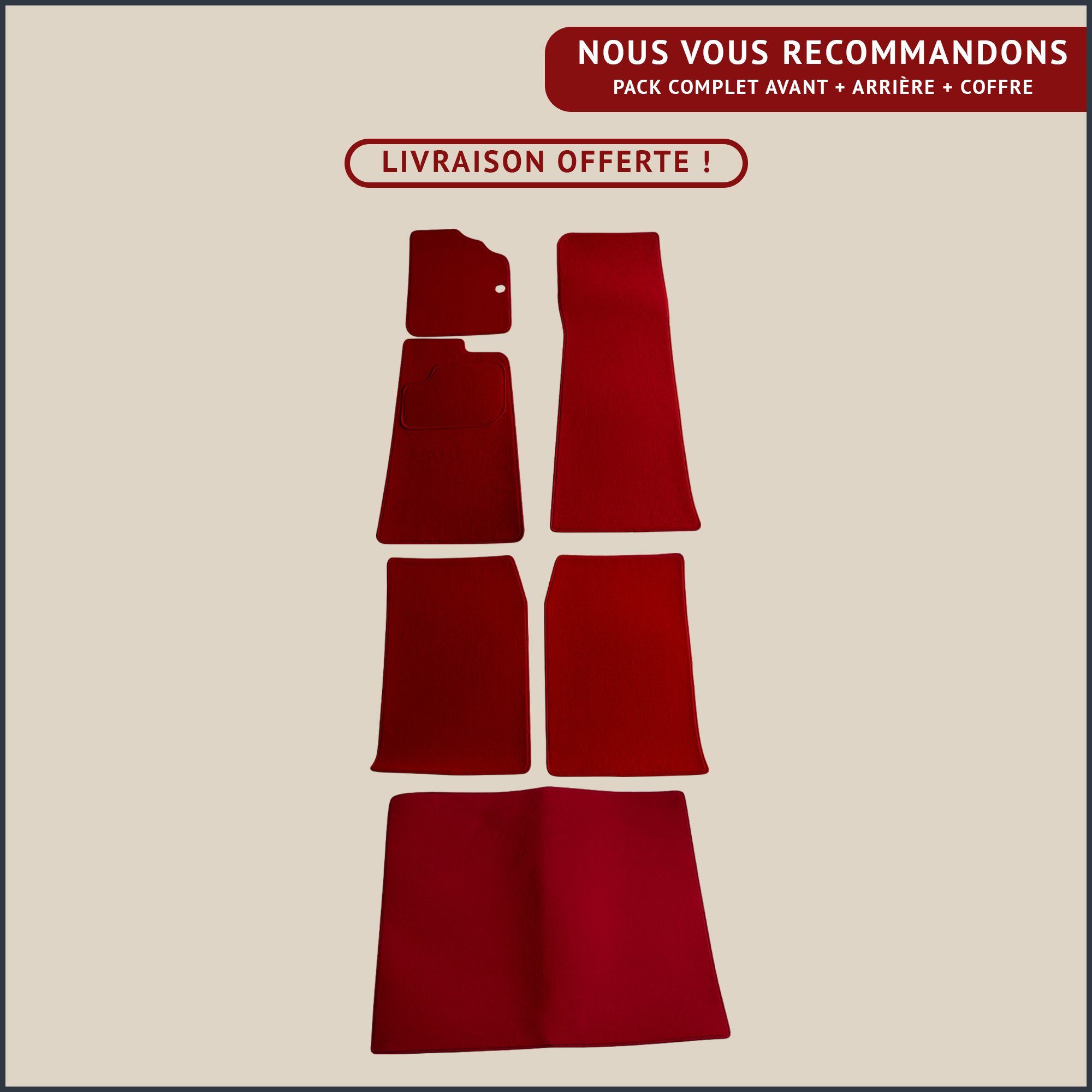 jeu de tapis complet pour daimler double six