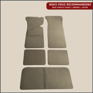 jeu de tapis complet pour peugeot 504 coupe v6