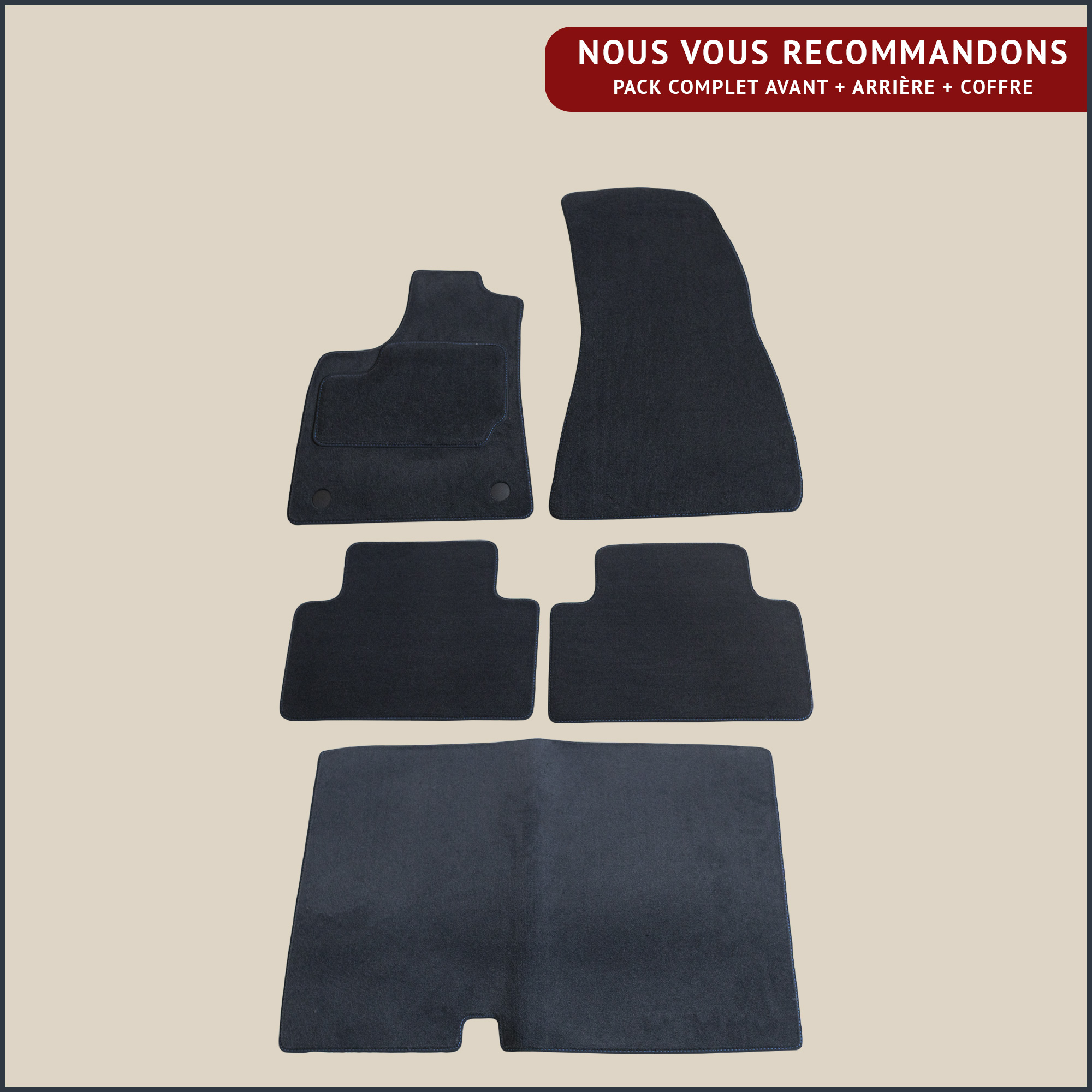 tapis complet sur-mesure renault r5 e-tech
