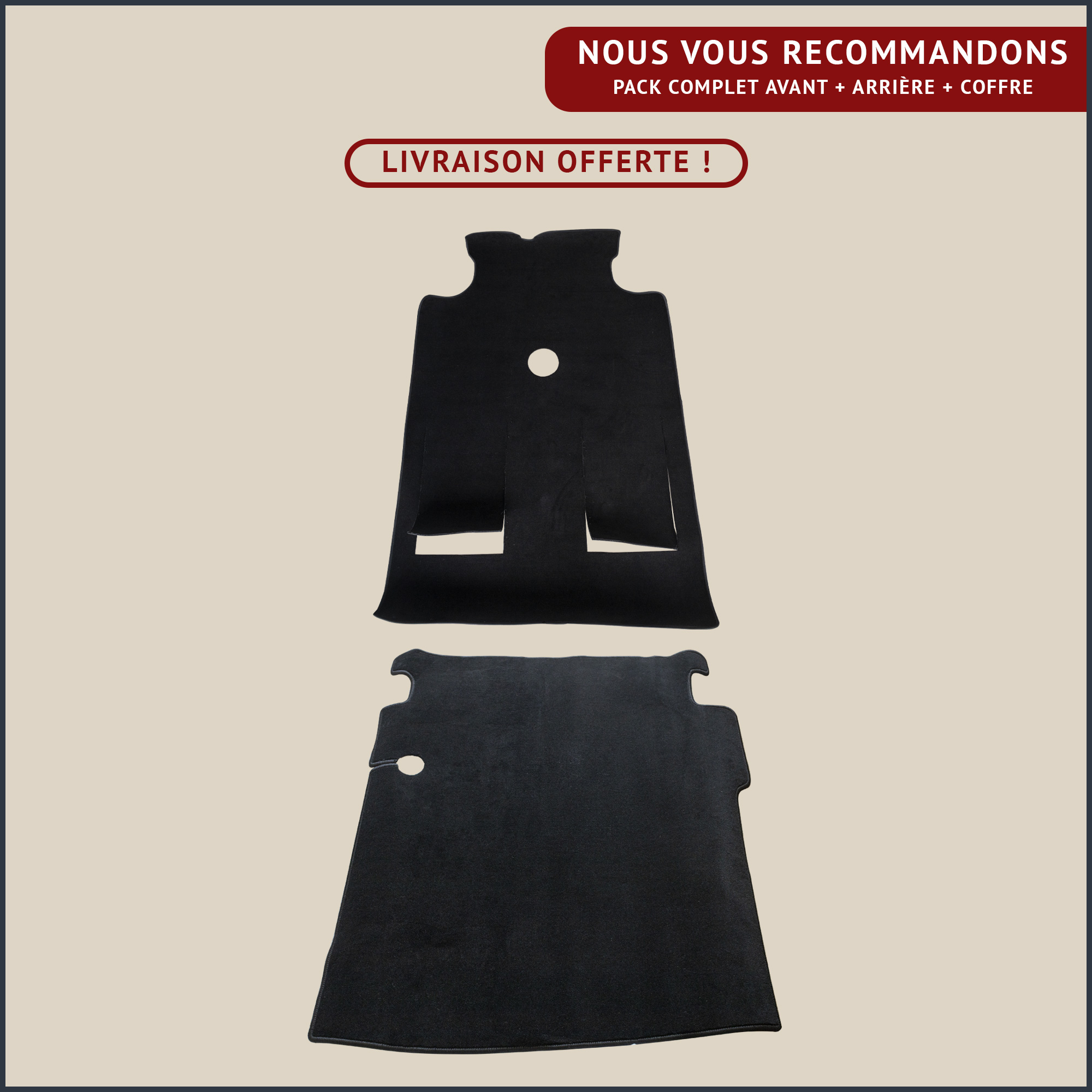 jeu de tapis complet panhard 24 bt