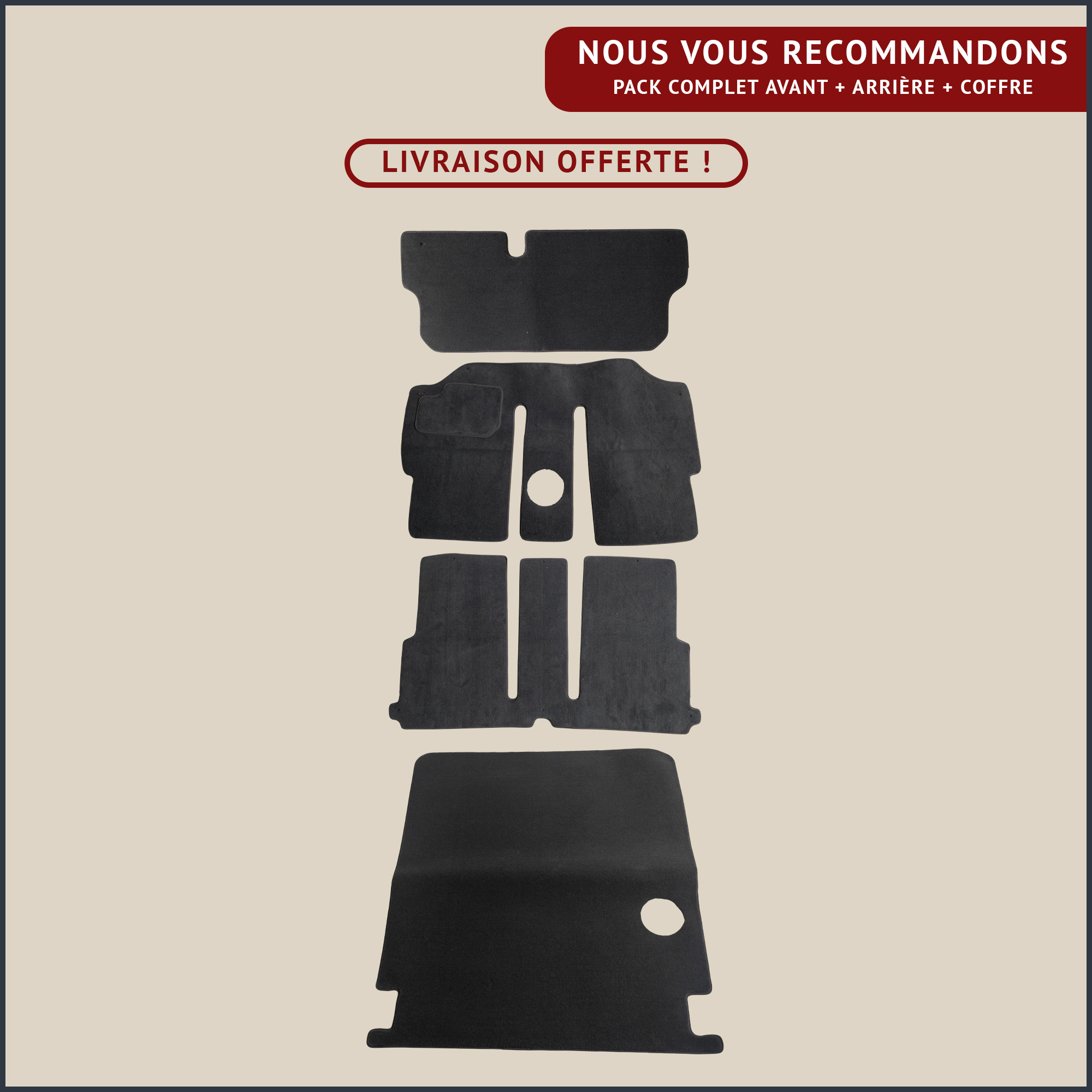 jeu de tapis complet panhard 24 ct