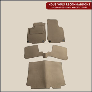 jeu de tapis complet pour volkswagen golf 4