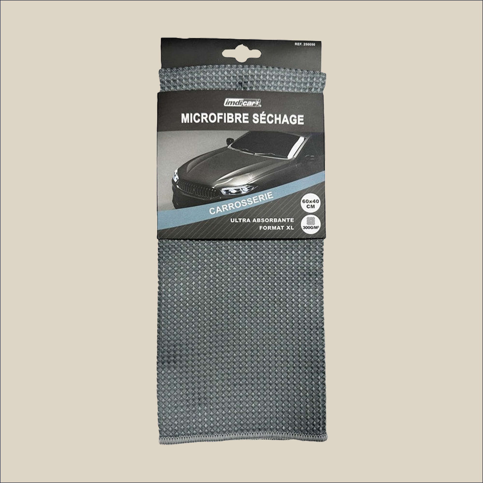 Microfibre séchage gaufrée 60x40cm